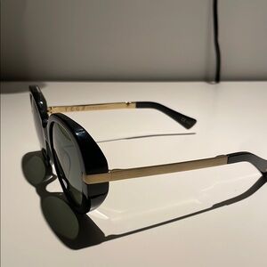 Von Zipper - Black and Gold Sunglasses